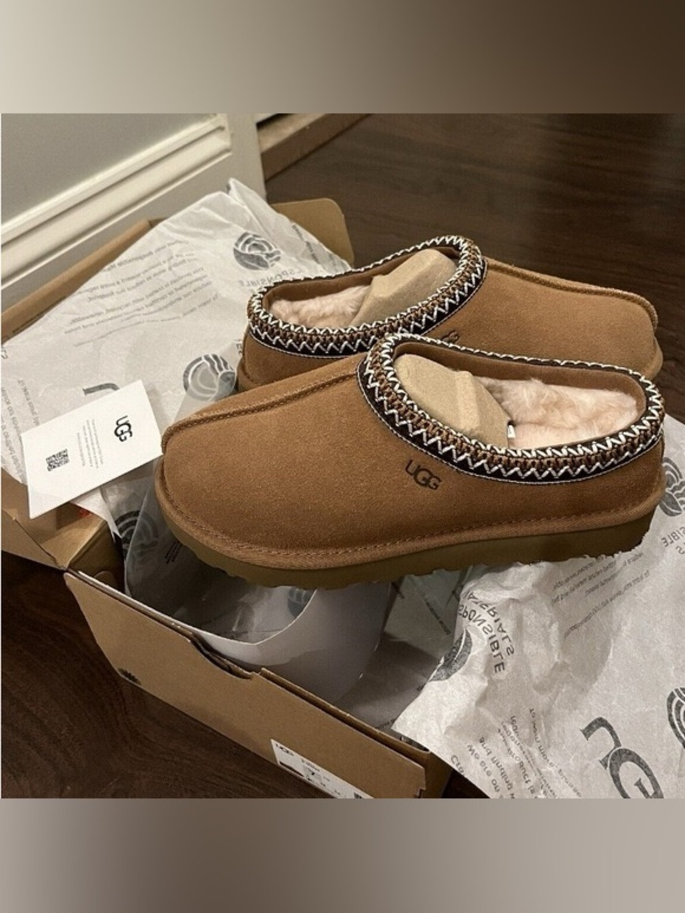 Ugg Womens Tasman Slippers Chustnut